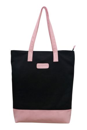 Pink  Vegan Leather Tote bag.